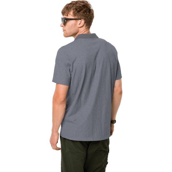 Поло Pique Polo (pebble grey; Мужской; M)